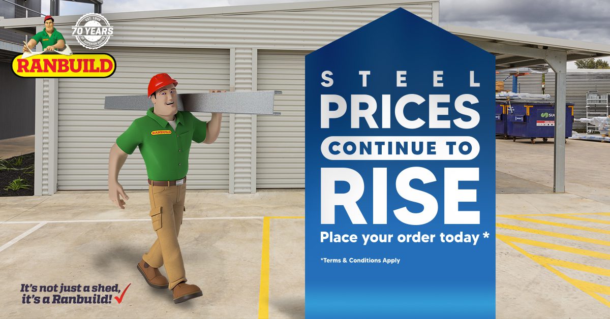 Steel Prices Continue to Rise